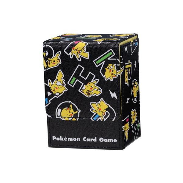 ポケモンカードゲーム　フリップデッキケース　PIKAPIKACHU BK ポケモンカードゲーム フリップデッキケース PIKAPIKACHU BK【宅配便
