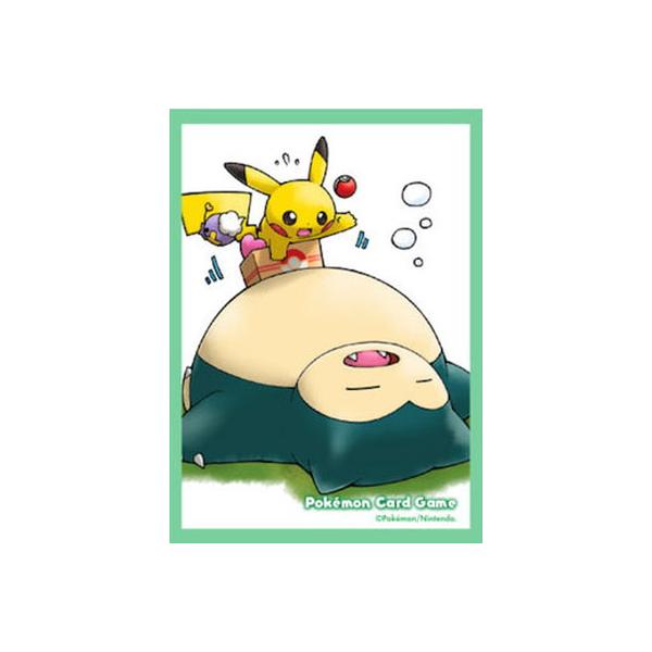 ピカチュウ　カビゴン　デッキシールド　定期便 ポケモンカードゲーム デッキシールド ピカチュウ＆カビゴン
