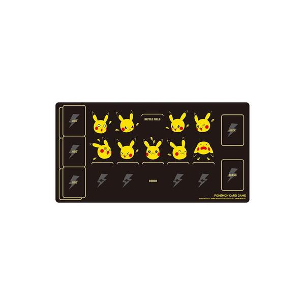 ポケモンカードゲーム ラバープレイマット ピカチュウとかみなり【宅配
