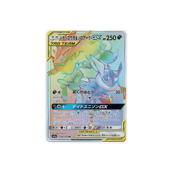 PSA10 ゲッコウガ＆ゾロアークGX HR SM9a 066/055 PSA10 ゲッコウガ＆ゾロアークGX HR SM9a 066/055 ゲッコウガ
