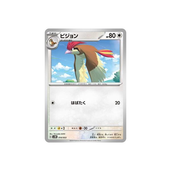 ポケモンカードゲーム PK-SVHK-014 ピジョン : フルアヘッド - 通販