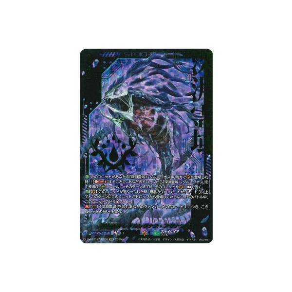 ブシロード カードファイト!! ヴァンガード DZ-BT12/SEC06 深淵霊域