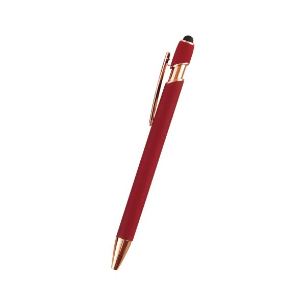 握りやすいラバータッチ。見た目を引き立たせる金メッキ加工が好評です。現品サイズ； φ10×145mm商品の重量； 18gパッケージ形態：カートン入数； PP袋：600個商品の主素材； アルミ・ABS機能、性能など； BP+タッチペン300個...