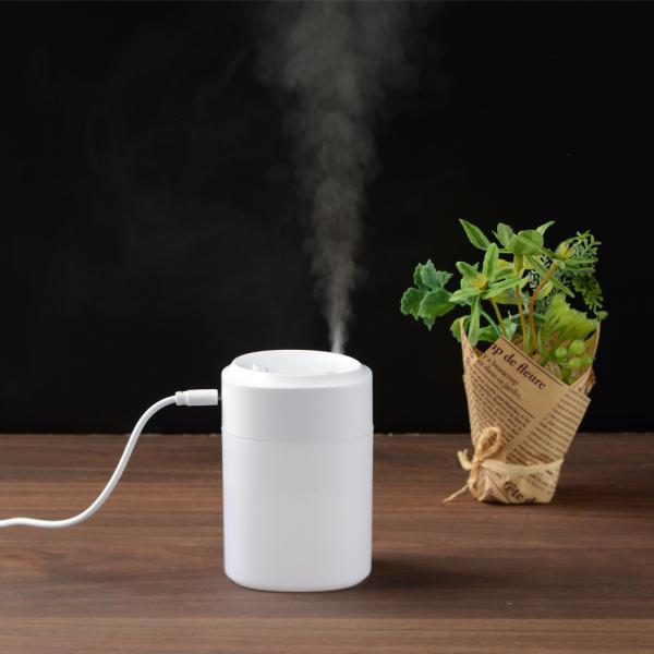 白い小さい加湿器 ミニ加湿器 HB078 名入れできます。※別料金 : 名入れ・販促屋