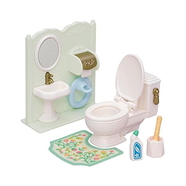 シルバニアファミリー 家具 【 トイレセット 】 カ-629 STマーク認証 3歳以上 おもちゃ ドールハウス Sylvanian Families エポック社 EPOCH