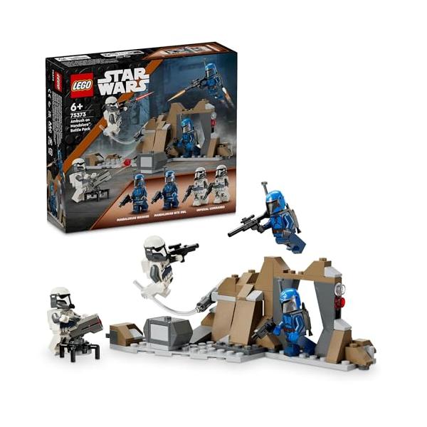 レゴ(LEGO) スター・ウォーズ マンダロアの奇襲 バトルパック おもちゃ 玩具 誕生日 プレゼント ブロック 知育 男の子 女の子 子供 6歳 7歳 8歳 9歳