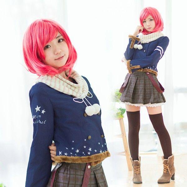 西木野真姫 冬服 コスプレ衣装 ラブライブ 日常服 スクールアイドル 