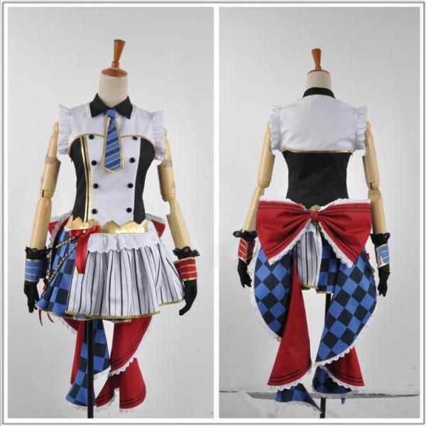 【ラブライブ！】園田海未　全セットM　カフェメイド　BODYLINE【コスプレ】 ラブライブカフェメイド覚醒後園田海未女性Sサイズ