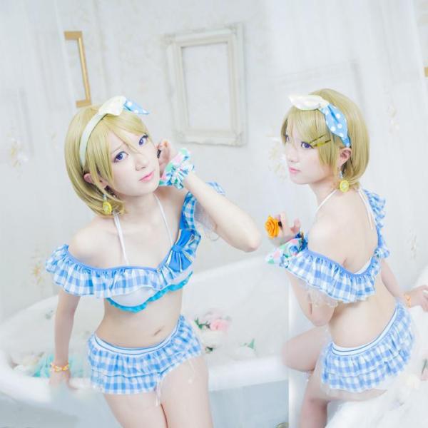 小泉花陽 ビキニタイプ 水着 ラブライブLovelive コスプレ 衣装