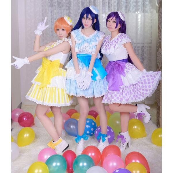 コスプレ衣装 lily 東條希 コスプレ衣装 ラブライブ Lily White 5thコンサート