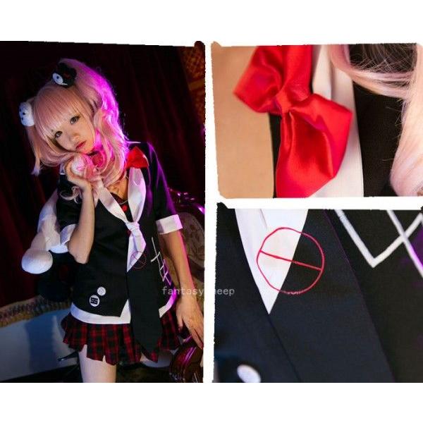 コスプレ衣装 ウィッグ ダンガンロンパ Dangan Ronpa 江ノ島盾子制服