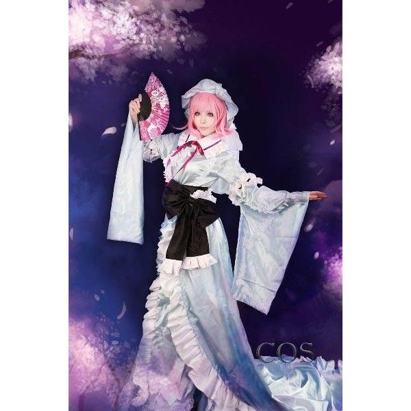 東方project 東方妖々夢 西行寺幽々子コスプレ衣装 アレンジ ウィッグ 扇 靴 Buyee 日本代购平台 产品购物网站大全 Buyee一站式代购 Bot Online
