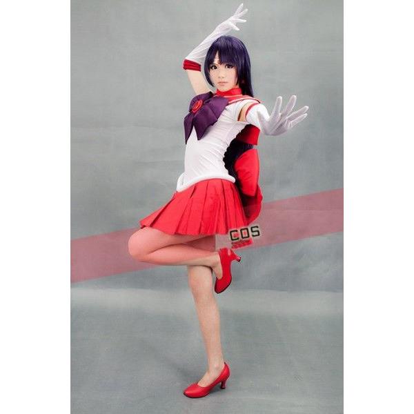 コスプレ衣装(ウィッグ、靴) 美少女戦士 セーラーマーズ 火野 コスプレ衣装(ウィッグ、靴) 美少女戦士 セーラーマーズ 火野
