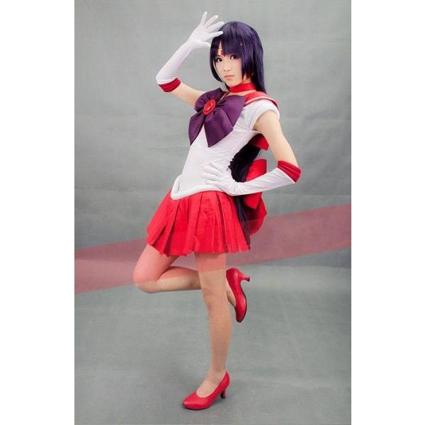 コスプレ衣装(ウィッグ、靴) 美少女戦士 セーラーマーズ 火野 コスプレ衣装(ウィッグ、靴) 美少女戦士 セーラーマーズ 火野