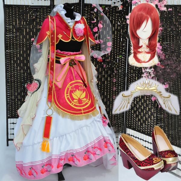 七福神編 ラブライブ Lovelive 覚醒カード にしきの 西木野真姫 クフェス Sr覚醒後 にしきの まき 衣装 19年1月 クフェス Sr覚醒後 七福神編 コスプレ衣装 コスチューム 変装 Al016c0 フルグレース