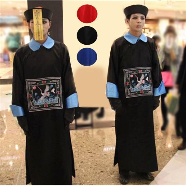 中国古代宮廷 ハロウィン キョンシー 舞台服装 霊幻道士 黒 ブルー 赤 110 180 中国の妖怪 コスプレ服 ゾンビ メンズ 子供 学園際 お化け 仮装 ハロウィーン Be036c0 フルグレース 通販 Yahoo ショッピング