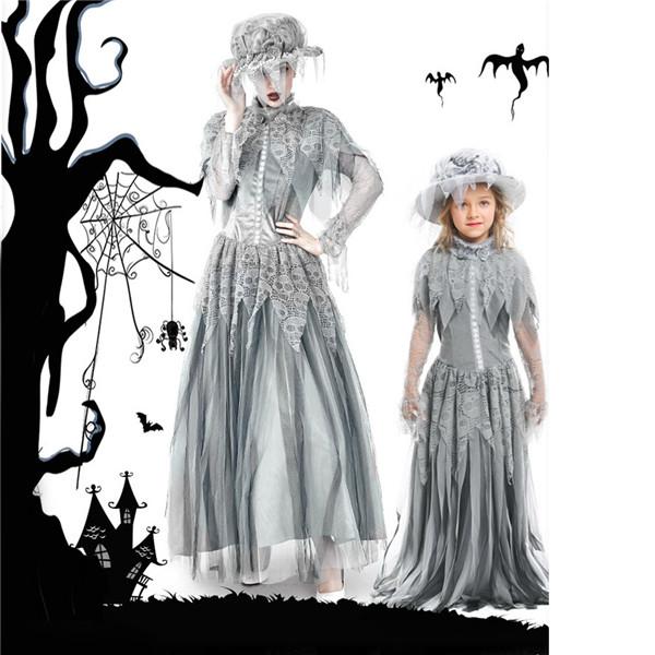 ハロウィン ゾンビ 花嫁 コスプレ ドレス 衣装 ゴーストパーティー レディース ハロウィン幽霊 魔女 ウェデイング 吸血鬼 キッズ 女の子 Be087c0 フルグレース 通販 Yahoo ショッピング