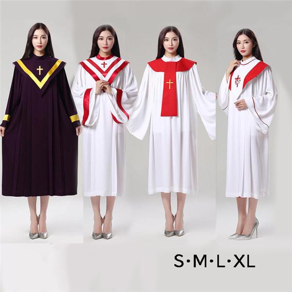 クリスマス キリスト教教会聖歌隊 ローブ教会服 ため大人 キリストの洗礼 キリスト教用 ローブ 教会ガウンローブ S M L Xl Be100c0 フルグレース 通販 Yahoo ショッピング