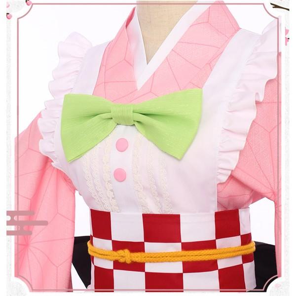 鬼滅の刃 きめつのやいば 竈門 禰豆子 かまどねずこ メイド服 鬼滅の刃 きめつのやいば 竈門 禰豆子 かまどねずこ メイド服