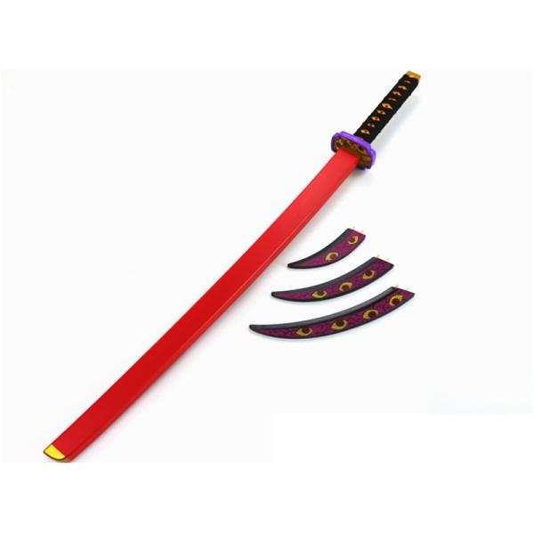 黒色の刀2本とスタンド sharp black blade double japanese ninja swords katana carbon