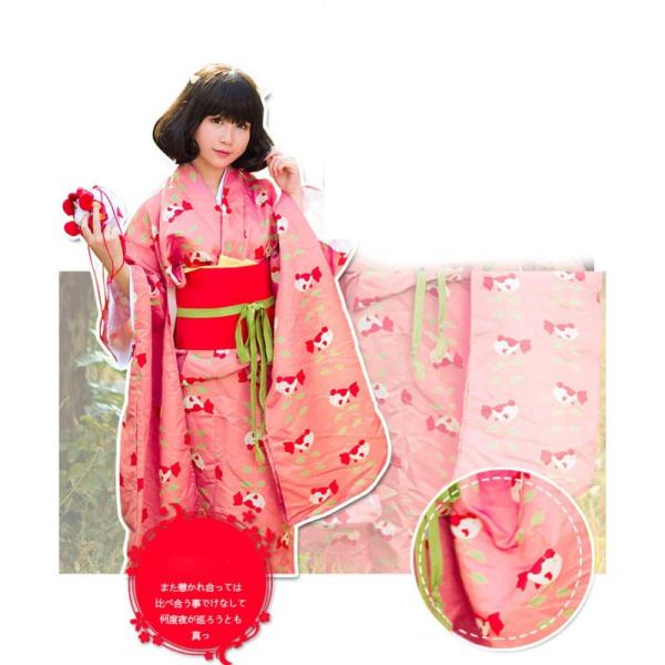 予約販売 ピーチ マキ コスプレ衣装 コスプレ衣装 ピーチ マキ 着物 金魚草 鬼灯の冷徹 キャラクター衣装 サイズ L Www Collectiviteslocales Fr