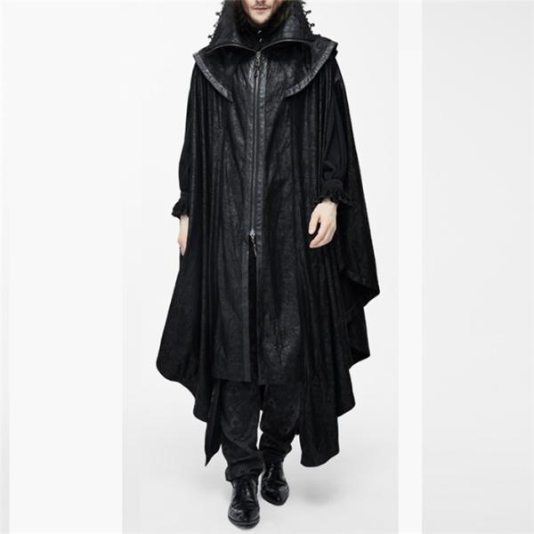中世貴族風 マント 舞台 メンズ コスプレ衣装 流行のアイテム 騎士 洋服 パンク風 ケープ パーティー 演劇服 魔法使い Darkness Gothic