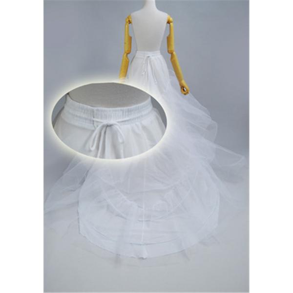 大人ドレス用 パニエ トレーン 2本ワイヤー 引き裾 ひきすそパニエ