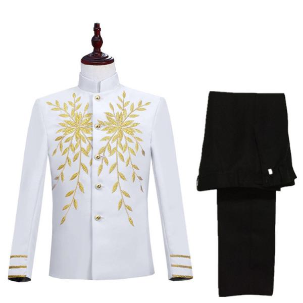 王子様 貴公子 メンズ 貴族 服 伯爵 刺繍 男性用スーツ 2点セット 舞台 中世 大人 演奏会 コスプレ衣装 Buyee Buyee 日本の通販商品 オークションの代理入札 代理購入