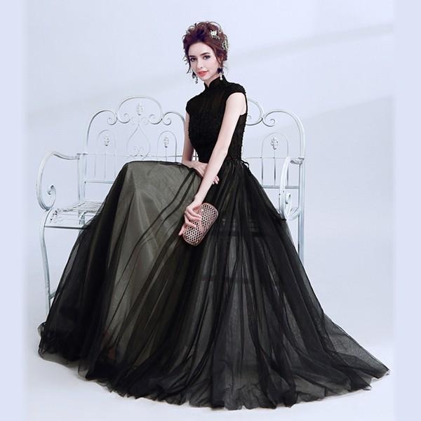 ブラックドレス チャイナネックドレス パーティードレス 大きいサイズ 結婚式 代 30代 ロングドレス 演奏会 ステージドレス 発表会 Da623c0 D9176f0 フルグレース 通販 Yahoo ショッピング
