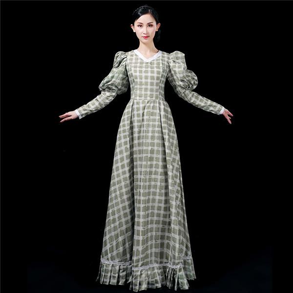 中世ヨーロッパ宮廷 貴族 ドレス メイド ワンピース ロング丈 撮影用 パーティー 学園祭 文化祭 舞踏会 ステージ衣装 サイズ指定可 D9276c0 フルグレース 通販 Yahoo ショッピング