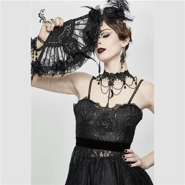 ゴスロリ 編み上げ キャミソールドレス ヨーロッパ中世公爵 宮廷服 女性用 ワンピース ゴシック風 貴族風 ブラック 文化祭 演劇 D9333c0 フルグレース 通販 Yahoo ショッピング