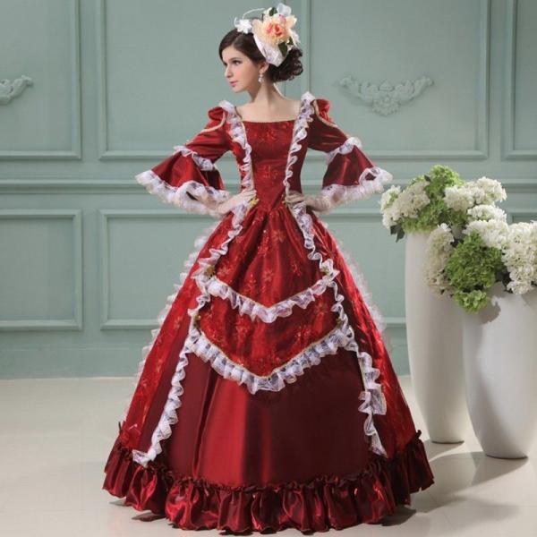 ドレス 豪華ワンピース 個性的 結婚式服装 コスプレ衣装 貴婦人 長裾 パーティードレス ウェディングドレス ダンスパーティda852f0f0f0 Da192f0 フルグレース 通販 Yahoo ショッピング