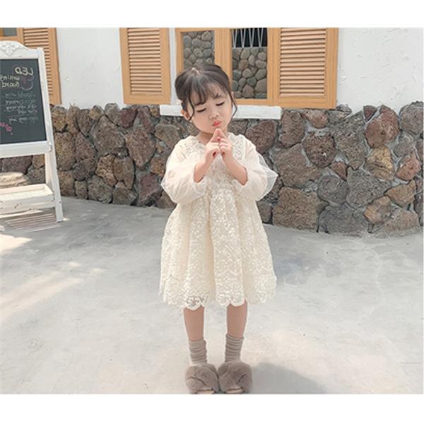子供 ドレス 長袖 結婚式 ベビードレス キッズ プリンセス 韓国