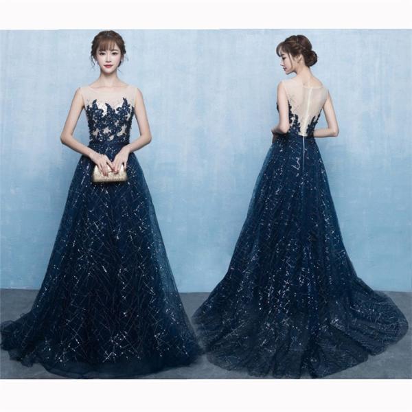 エレガントパーティドレス イブニングドレス 演奏会 ロングドレス パーティードレス 激安通販ショッピング お呼ばれ 卒業式 披露宴 他と被らない 大きいサイズ