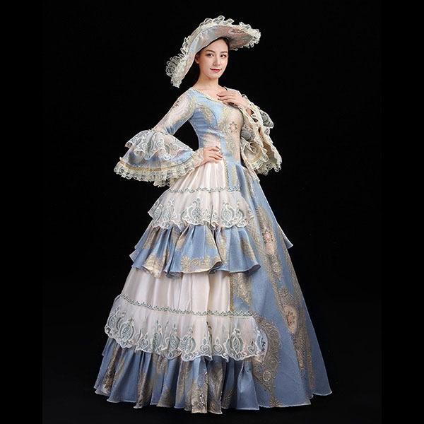 貴族 ステージ衣装 オペラ声楽 中世貴族風 パーティー ファスナー