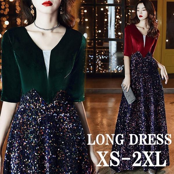 Club factory long dresses top