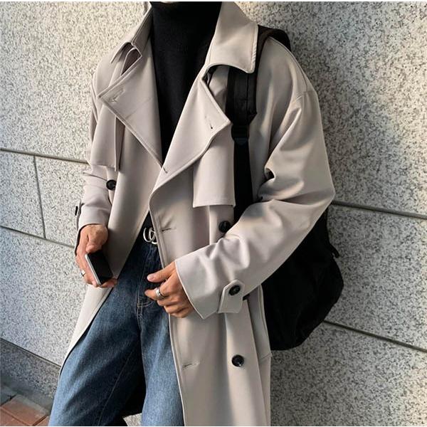 トレンチコート メンズ スプリングコート 春コート トレンチ