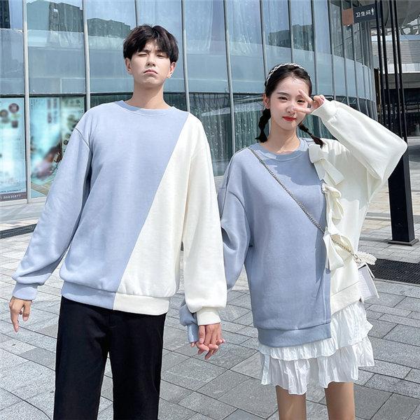 ペアルック パーカー カップル ペア スウェット かわいい 春服 記念日 