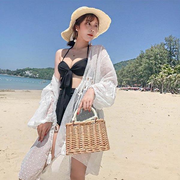 ガウンカーディガン【即発】水着 カバーアップ オフホワイト yr8.jpg