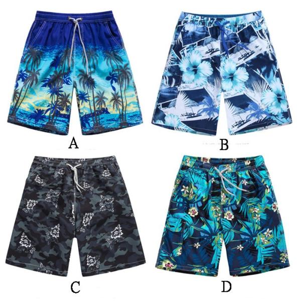 メンズ サーフパンツ 水着 海パン 速乾 水陸両用 ハーフパンツ 5分丈