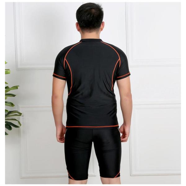 水着 メンズ 上下セット セットアップ パパ 半袖 ラッシュガード