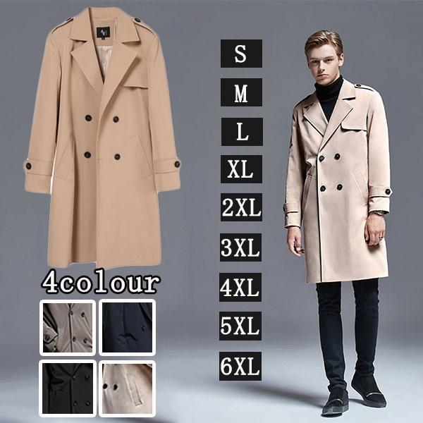 S 6xl トレンチコート メンズ ロング 男性用 ベルト付き 紳士 緑 黒 ミディアムコート 防寒 防風 ビジネス アウター 3シーズン対応 Dg169f4 フルグレース 通販 Yahoo ショッピング