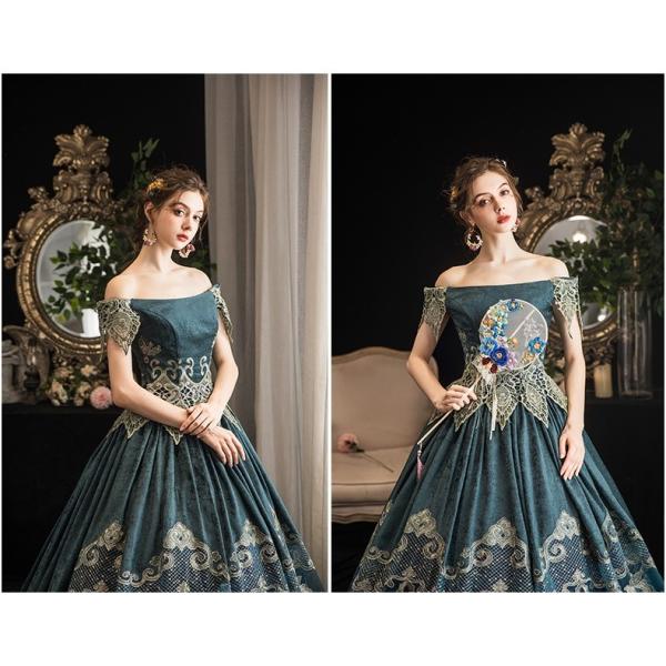 ステージ衣装 女性 オペラ 声楽 コスプレ イベント おしゃれ 宮廷服 中世 ドレス 高級 ピアノ 豪華な中世貴族風お姫様ドレス 宮廷服 刺繍 大きい裾 ロング丈 オーダーメイド dg175g4g4c6 ステージ衣装 オペラ 声楽 コスプレ イベント おしゃれ 宮廷服 高級