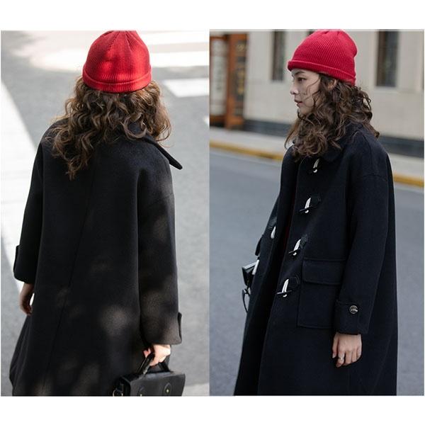 ダッフルコート ステンカラーコート チェスターコート レディース コート アウター 韓国風 春秋 Dg227t2 フルグレース 通販 Yahoo ショッピング