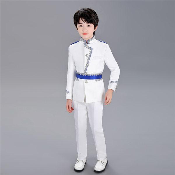 日本未入荷 入手困難 演出服 王子様 演奏会 男の子 キッズ用スーツ 3点セット 子供服 おしゃれな子ども用 ヨーロッパ 中世 キッズ 貴族服装 舞台 ステージ衣装 初回特典付 Farmerscentre Com Ng