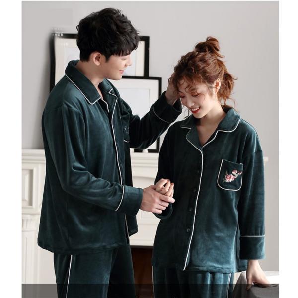 パジャマ ルームウェア フリース 部屋着 上下セット 韓国風 メンズ レディース 女性 フランネル パジャマ ルームウェア ナイトウェア Buyee 日本代购平台 产品购物网站大全 Buyee一站式代购 Bot Online