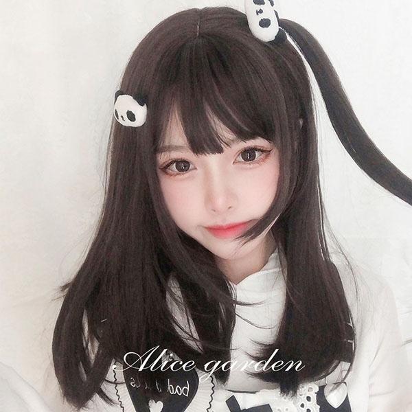 フルウィッグ レディース ロリータ ミディアム レイヤーカット ナチュラル 原宿風 かつら ぱっつん前髪 耐熱ウィッグ 大人用 普段使い Dp0n1 フルグレース 通販 Yahoo ショッピング