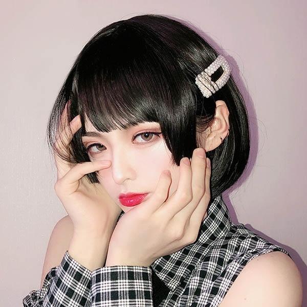 フルウィッグ ボブウィッグ ショートウィッグ ナチュラル 原宿風 かつら ぱっつん前髪 可愛い 耐熱ウィッグ 大人用 普段使い ロリータ Dp092n1 フルグレース 通販 Yahoo ショッピング