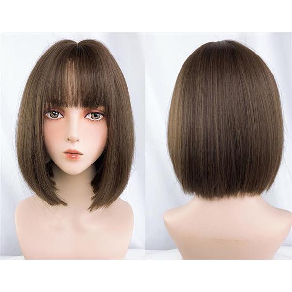 フルウィッグ ボブウィッグ ショートボブ ナチュラル 原宿風 かつら 