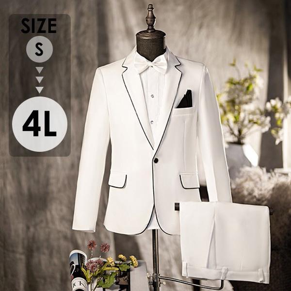 タキシード メンズ スーツ フォーマル 結婚式 演奏会 舞台